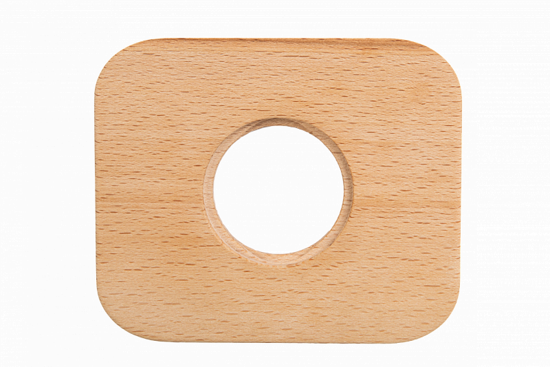 Ретро рамка Bironi, коллекция Шедель Верди, дерево, прямоугольная, скрытый монтаж, натурель