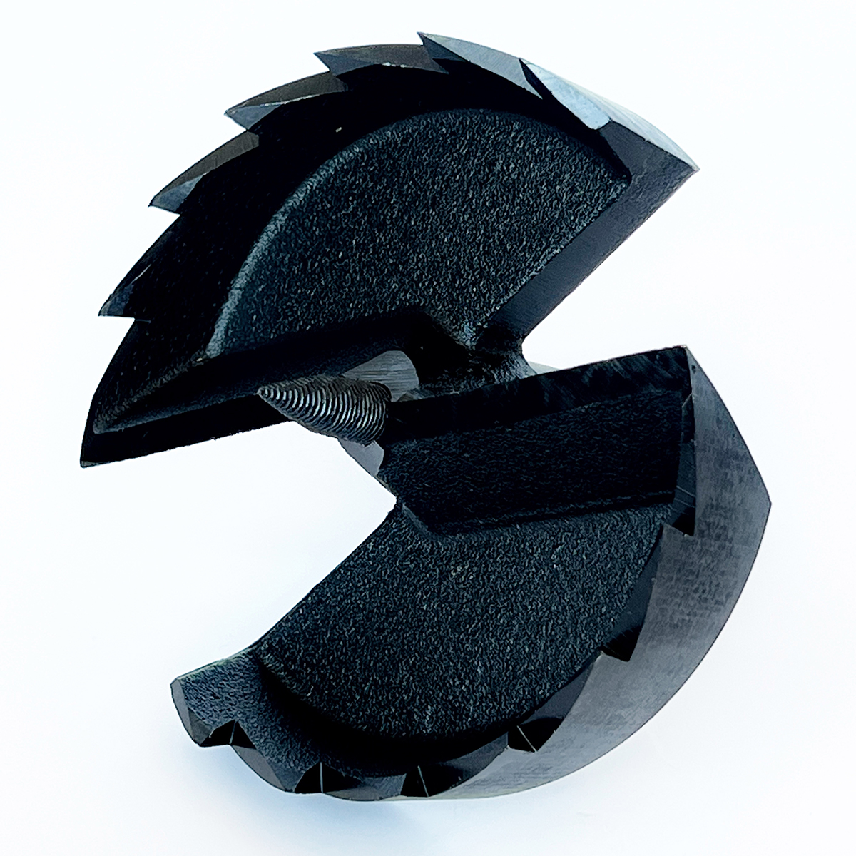 Качественная картинка Самоподающее (винтовое) сверло Форстнера 117 мм по дереву, naBrevno, двухзаходное