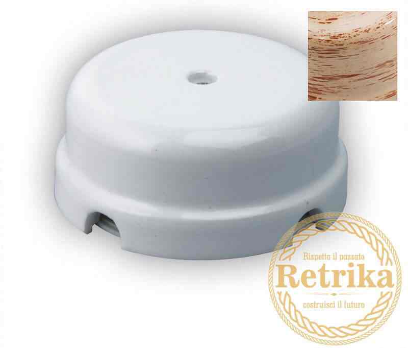 Ретро коробка распределительная Retrika, керамика, кедр