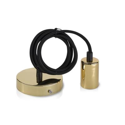 Подвес потолочный Sun Lumen, E27, длина 60, золото (арт. 058-124)