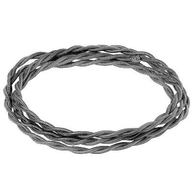 Ретро провод витой Salvador графит Ретро провод витой Salvador графит