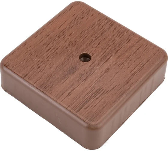 Коробка распределительная Greenel наруж.монтаж 100х100х44мм, IP40, с клеммной колодкой, кабель-канал