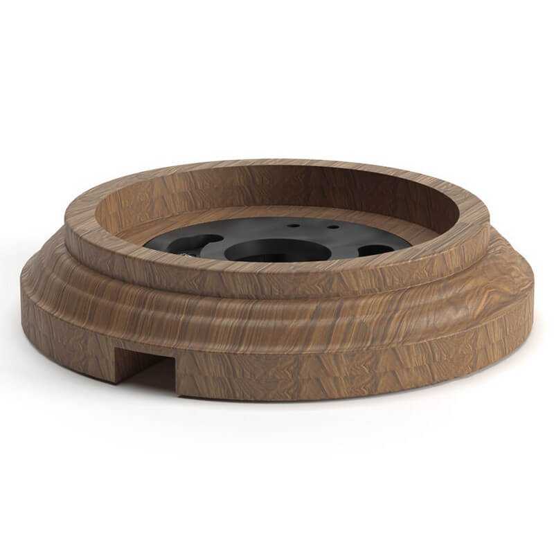 Ретро рамка Sun Lumen, дерево, наружный монтаж, пластиковый фиксатор, старое дерево