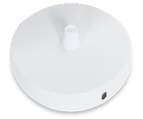 Качественная картинка Потолочная база Sun Lumen, диаметр 100 мм, высота 25 мм, цвет белый (арт. 058-711)