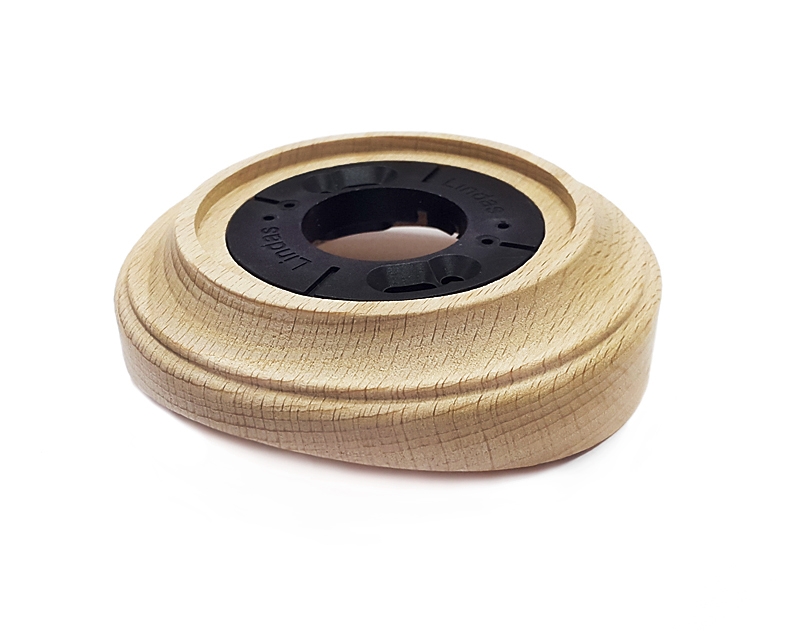 Качественная картинка Ретро рамка на бревно 200-240 мм Lindas, бук натуральный