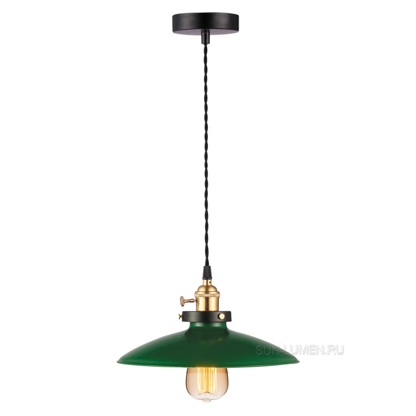 Качественная картинка Светильник Sun Lumen, Е14, зеленый  (арт. 058-629)