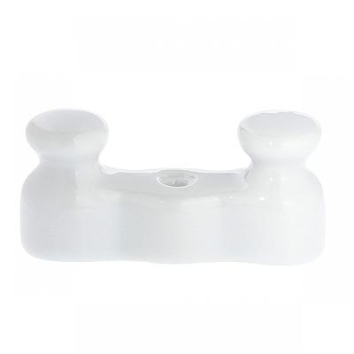 Изолятор двойной Salvador, фарфор, белый (арт. IS12WT)