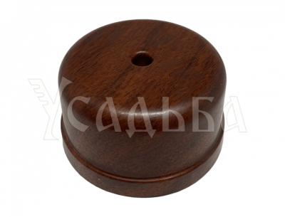 Ретро коробка распределительная Мезонин, коллекция Усадьба, D80, пластик, орех