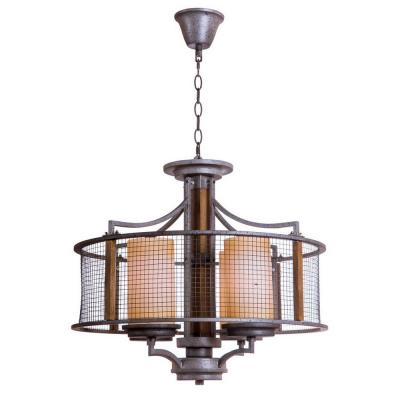 LOFT193 Люстры Подвесные люстры 4x40 Вт Цоколь E27 H 510 D560 Металлическая арматура антично-серого 