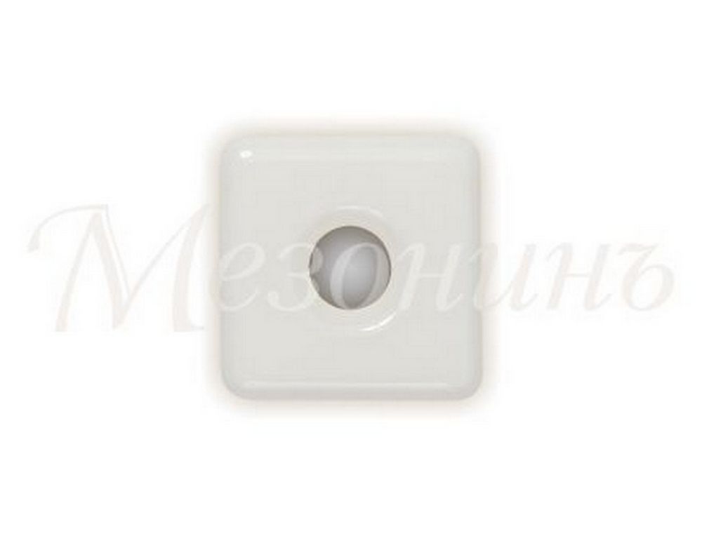 Качественная картинка Ретро изолятор Мезонин, фарфор, коллекция Quadra, белый