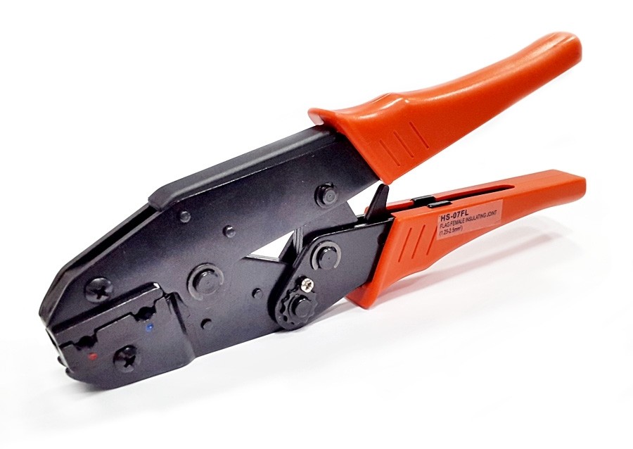 Качественная картинка Пресс-клещи для опрессовки флажковых наконечников, Lindas