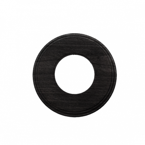 Качественная картинка Ретро рамка Bironi, коллекция Шедель, дерево, круглая, скрытый монтаж, угольно-черный