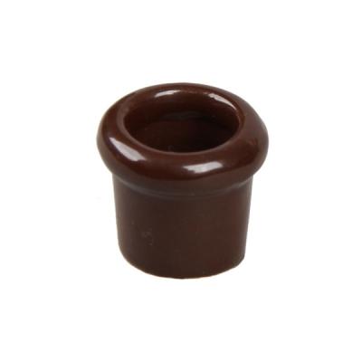 Втулка Salvador, фарфор, коричневый (VBR)