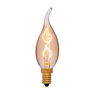 Лампочка Sun Lumen CF35, E12, 40W, золотая (арт. 053-709)