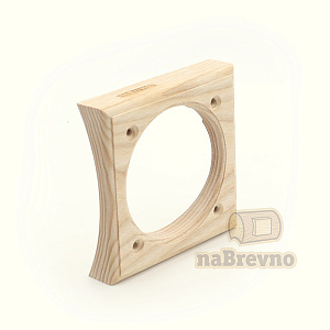 Ретро накладка на бревно naBrevno, серия, Встраиваемые 73, дуб