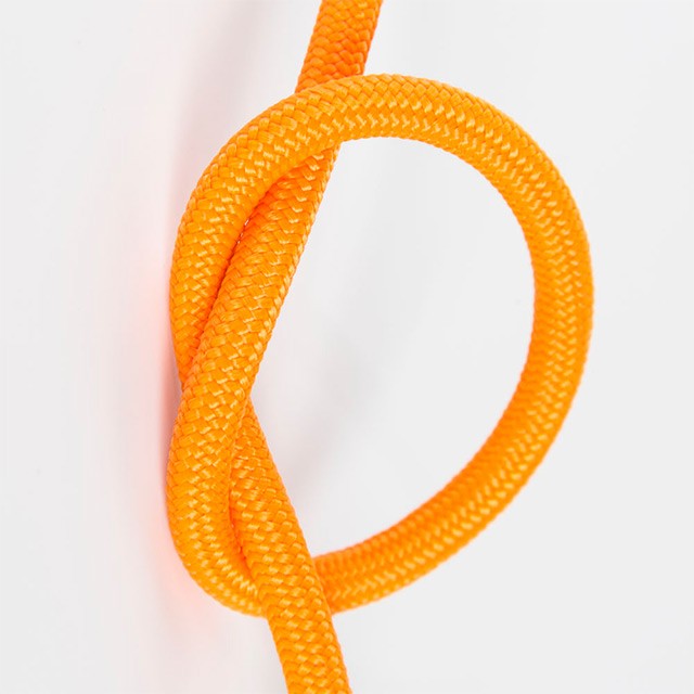 Качественная картинка Ретро провод декоративный круглый Villaris 2x0,75, оранжевый