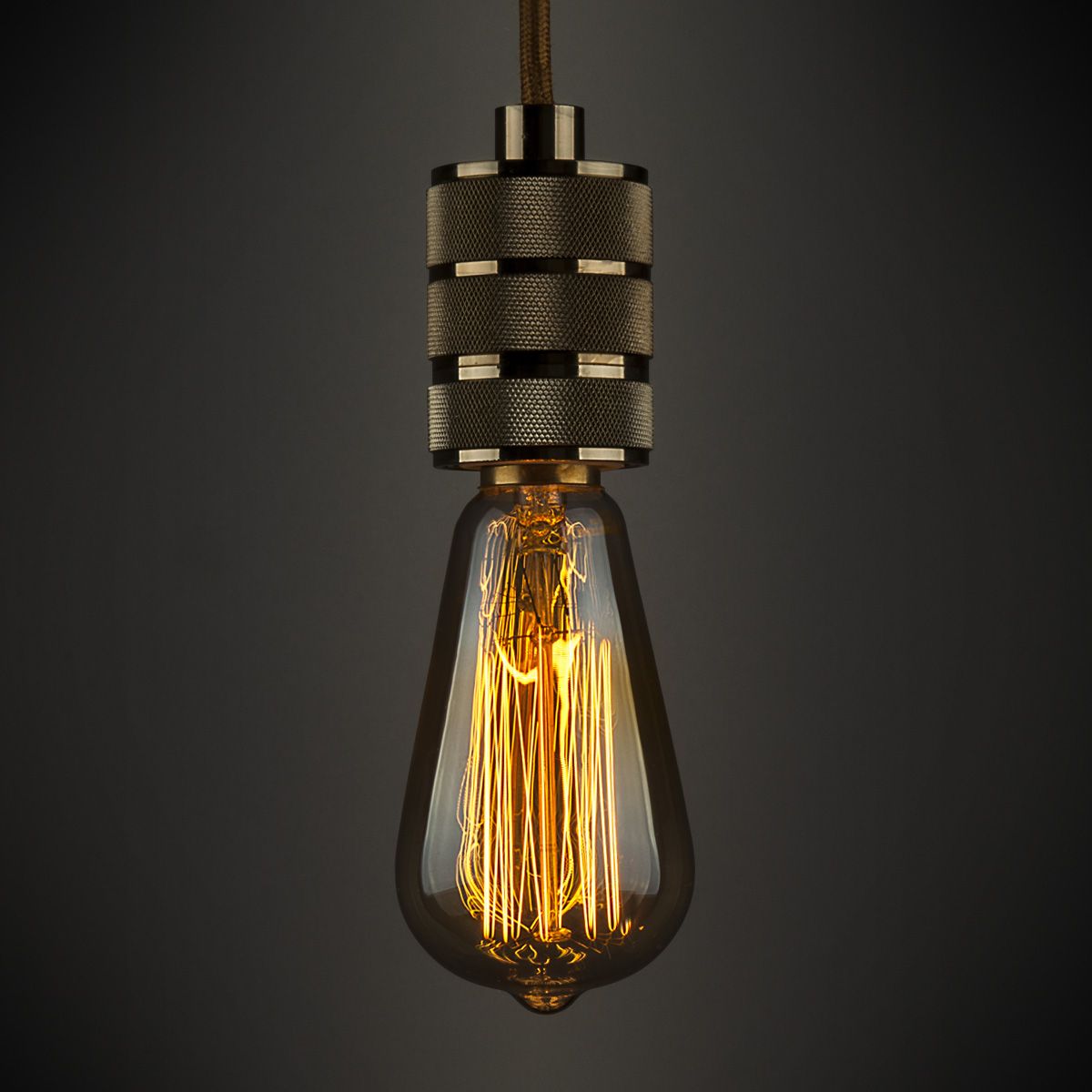 Качественная картинка Ретро лампа накаливания Эдисона Elektrostandard ST64 60W E27